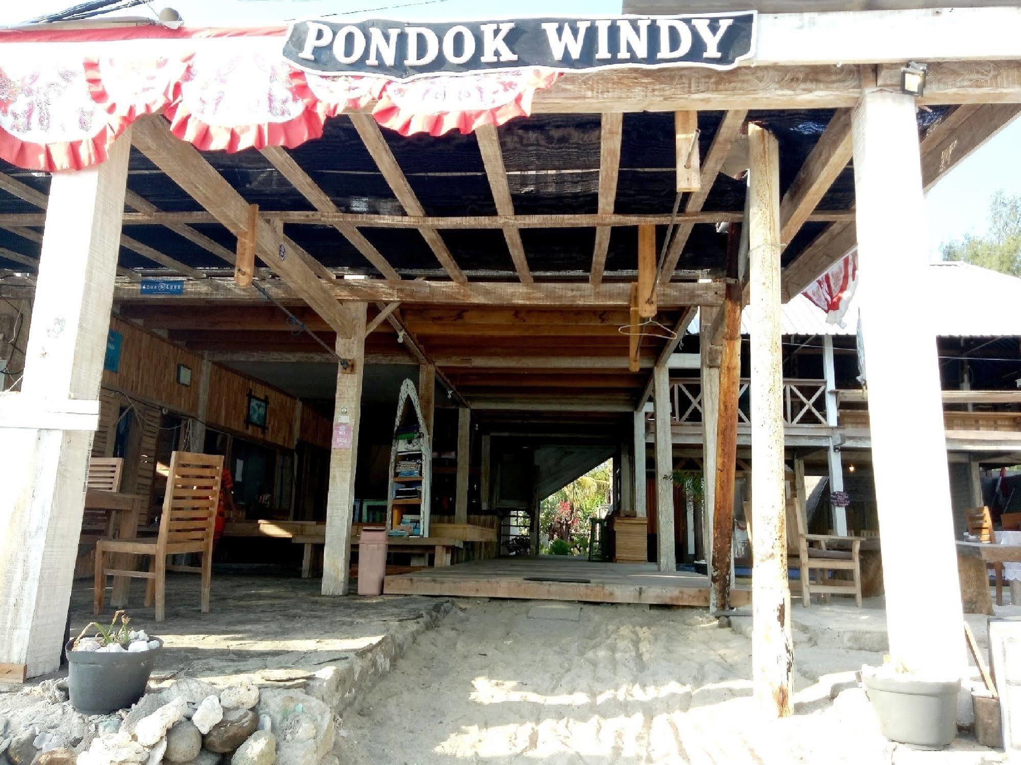 Pondok Windy Hotell Gili Trawangan Eksteriør bilde